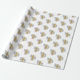 Whatever Life Throws At You Duck Funny Quote  Wrapping Paper
