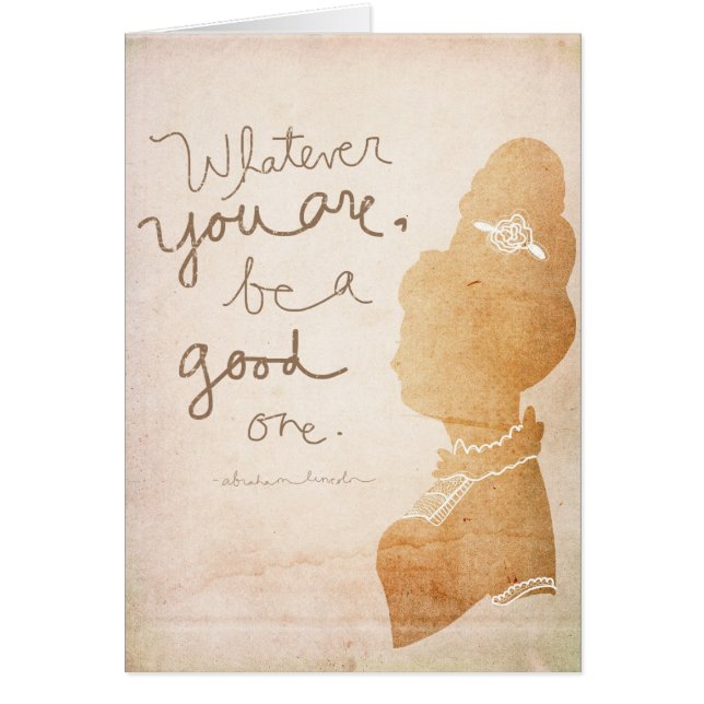 Whatever  You Are (Front)