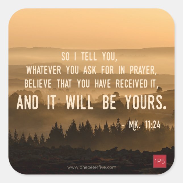 Whatever You Ask For... Square Sticker (Front)