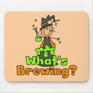 What's Brewing T-shirts and Gifts Mouse Pad
