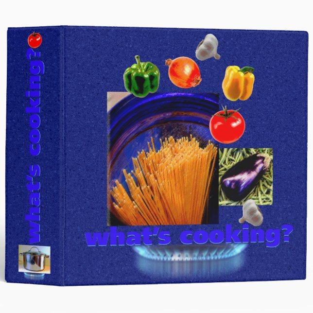 what's cooking? Recipe Binder (Front/Spine)