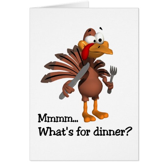 What's for dinner? card