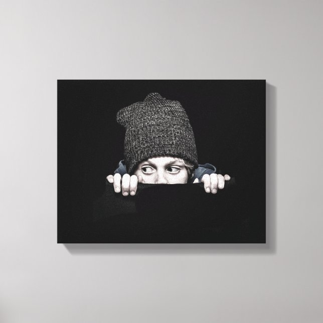 "What's Happening?" Canvas Print (Front)