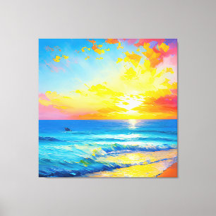 "What's in the water”.  Canvas Print