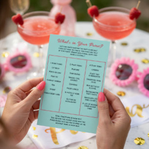 What's in Your Purse? Bachelorette Party Game