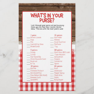 What's in Your Purse - Red Baby Q