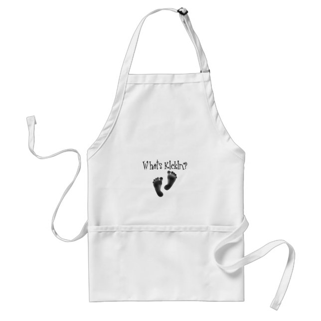 What's Kickin'? Designs Standard Apron (Front)