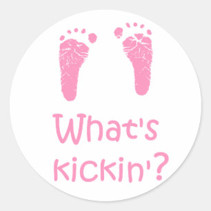 What's Kickin? stickers