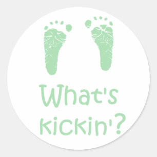 What's Kickin? stickers