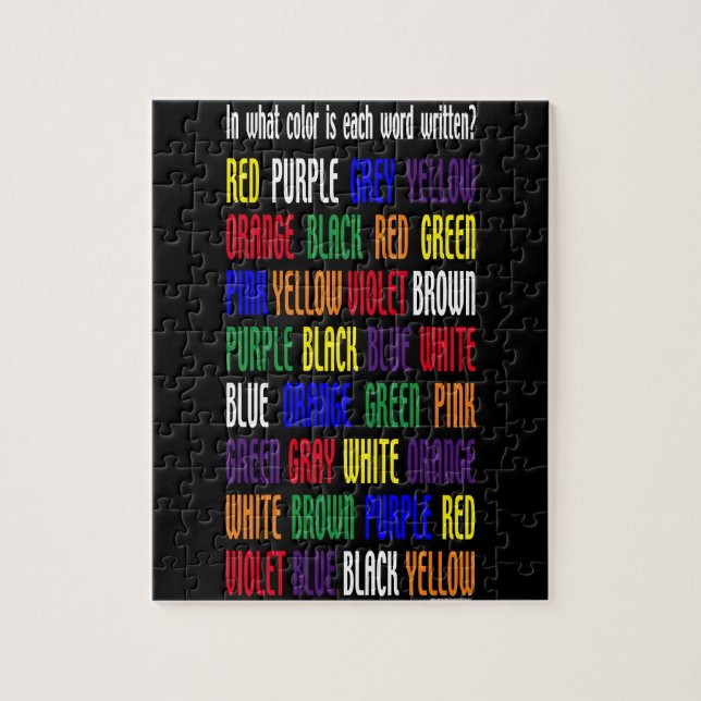 What's My Color Jigsaw Puzzle (Vertical)