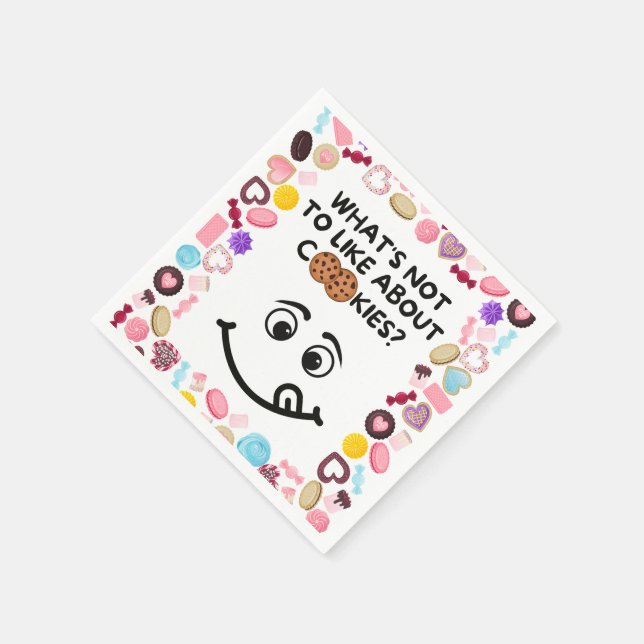 What's not to like about Cookies Napkin (Corner)