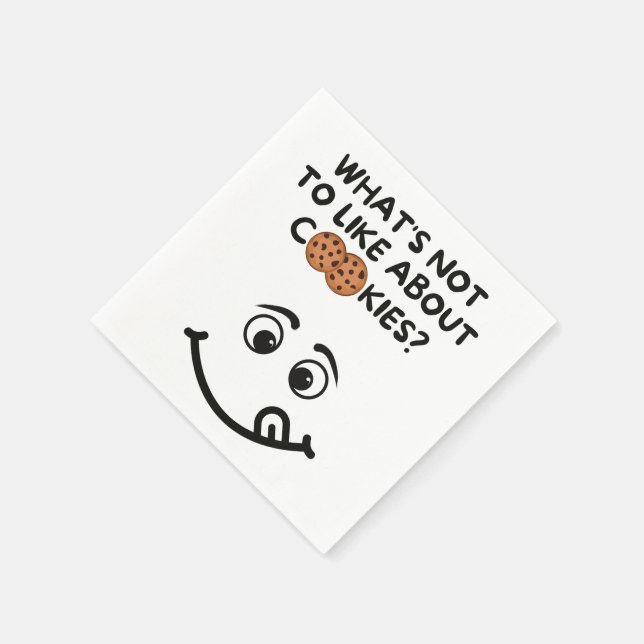 What's not to like about Cookies? Napkin (Corner)