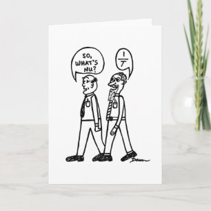 What's Nu? Blank Notecard