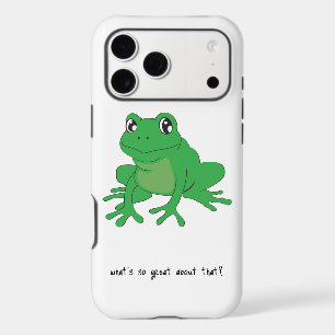 What's so great about that Frog on an