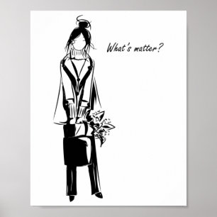 What's Sticker  Poster