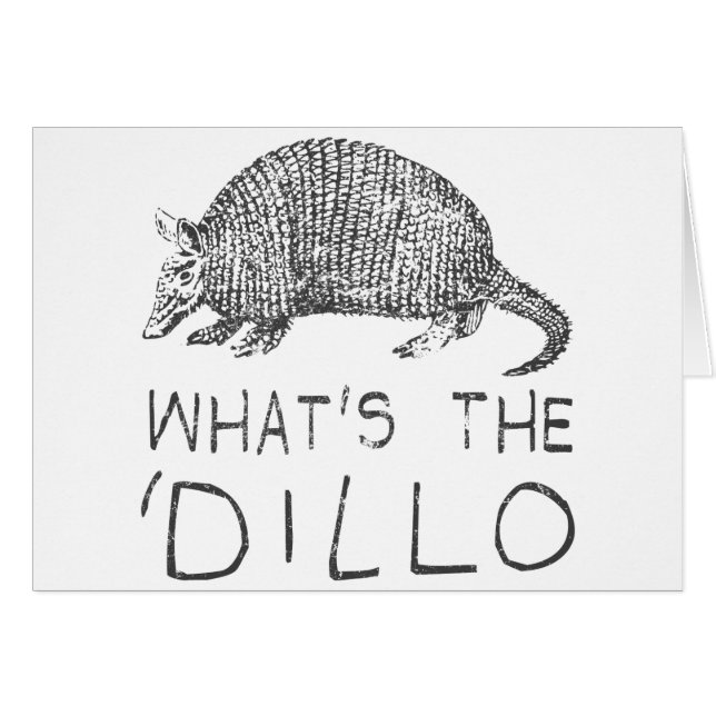 What's the Dillo? (Front Horizontal)