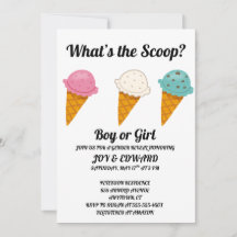 What's the Scoop gender reveal party