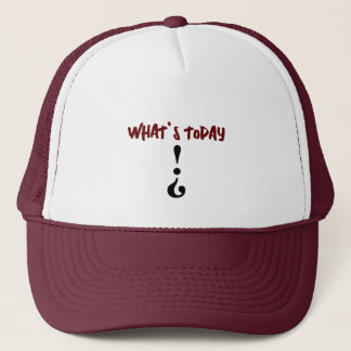 WHAT'S TODAY- TRUCKER'S HAT