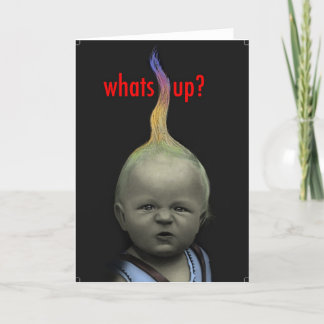 whats up? card