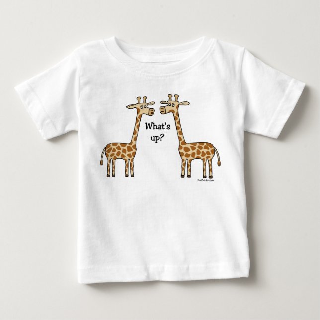 What's up? Giraffe t-shirt (Front)