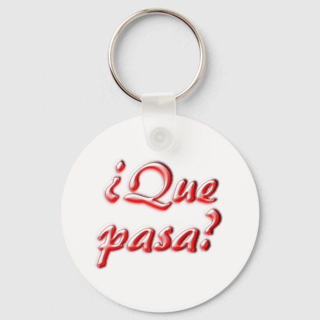 What's Up Keychain (Front)