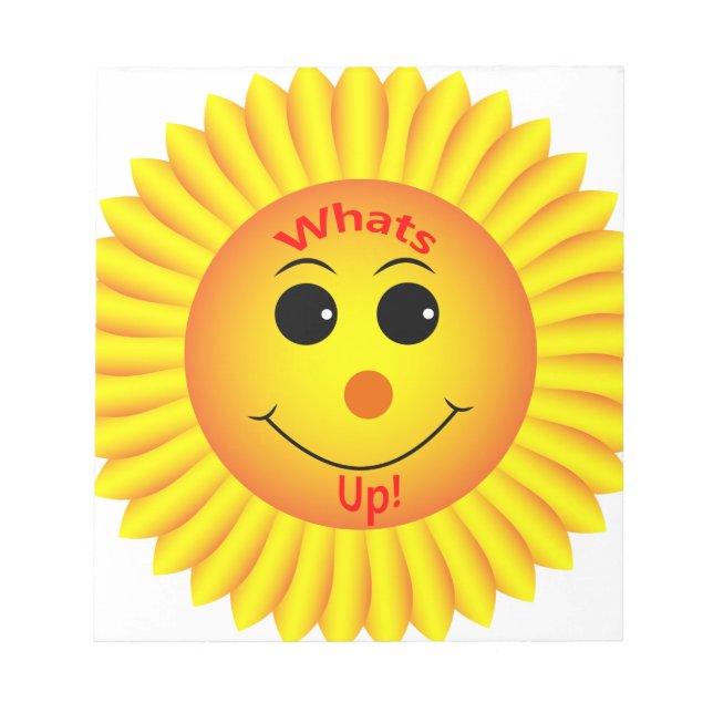 Whats Up ! Notepad (Front)