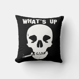 What's Up Throw Pillow