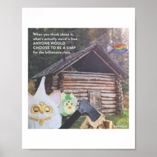 What's Weird Is How Anyone Would Simp For Billiona Poster