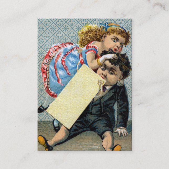 What's Wrong With My Hair? Business Card (Front)