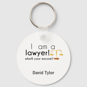 what's your excuse? keychain