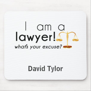 what's your excuse? mouse pad