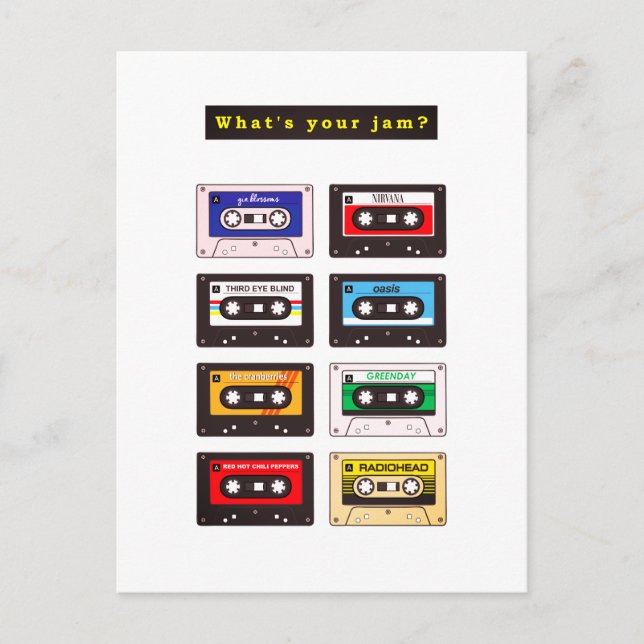 What's Your Jam Postcard (Front)