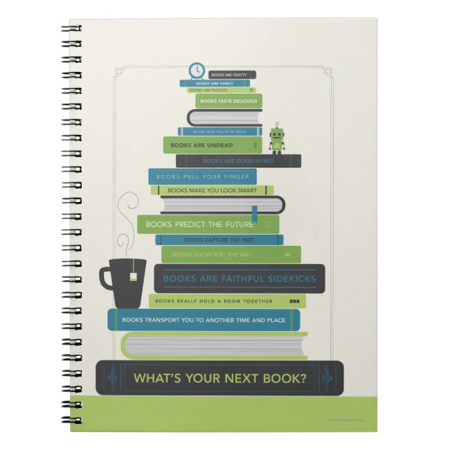 What's Your Next Book? Notebook (Front)