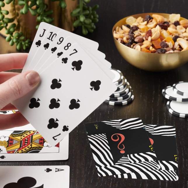 What's Your Poker Hand?  Playing Cards (In Situ)