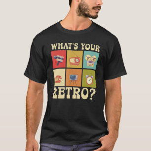 What's Your Retro Party Vintage 80s 90s Classic T-Shirt