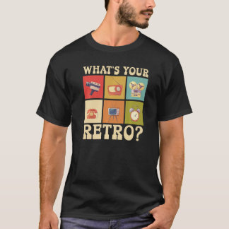 What's Your Retro Party Vintage 80s 90s Classic T-Shirt