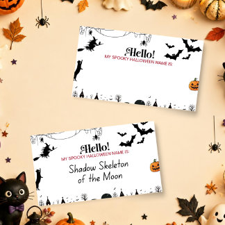 What's Your Spooky Halloween Name? | HalloweenCard Card