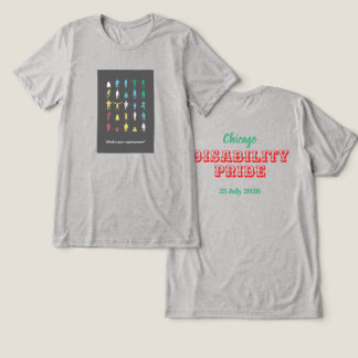 What's your superpower? Disability Pride Month Tri-Blend Shirt