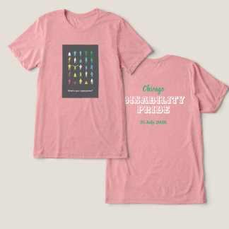 What's your superpower? Disability Pride Month Tri-Blend Shirt