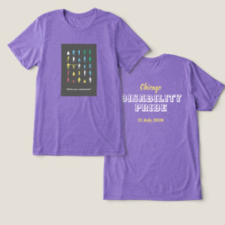 What's your superpower? Disability Pride Month Tri-Blend Shirt