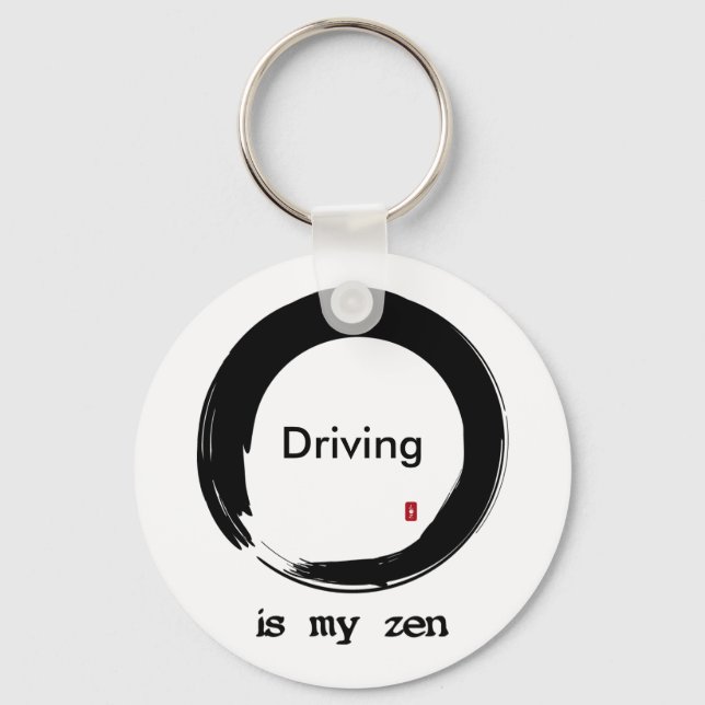 What's Your Zen? Keychain (Front)