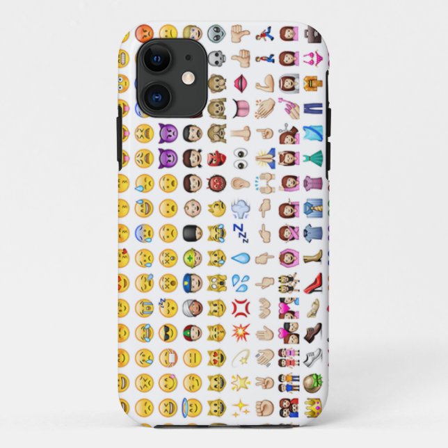 whatsapp emoji iphone 6 case (Back)