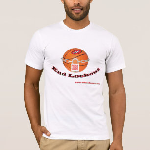 ¿WHAT'Z DA COUNT? "End Lockout" Basketball Seaso T-Shirt