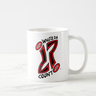WHAT'Z DA COUNT OG QUESTION MARK MUG