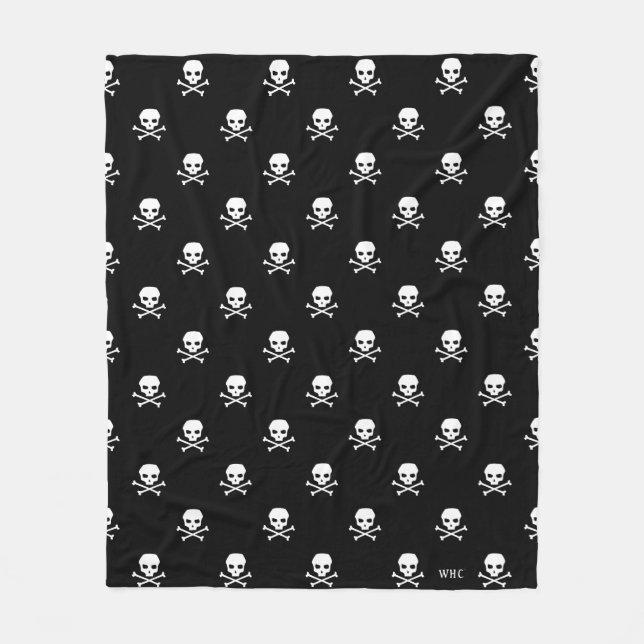 WHC - Skull Fleece Blanket (Front)