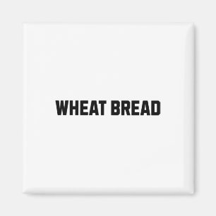 Wheat Bread Funny Costume Halloween Magnet