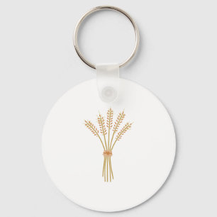 Wheat Bundle Keychain