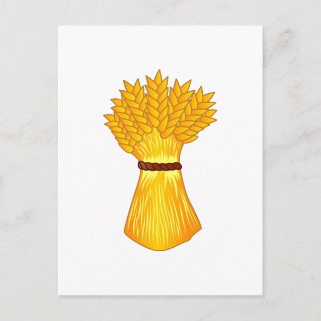 Wheat Bundle Postcard (Front)