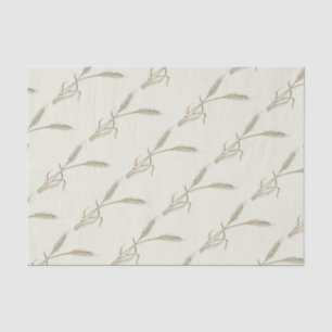 Wheat country wedding single grass tissue paper