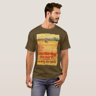 wheat field Vintage Art 1888 Van Gogh T-Shirt